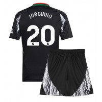 Echipament fotbal Arsenal Jorginho Frello #20 Tricou Deplasare 2024-25 pentru copii maneca scurta (+ Pantaloni scurti)